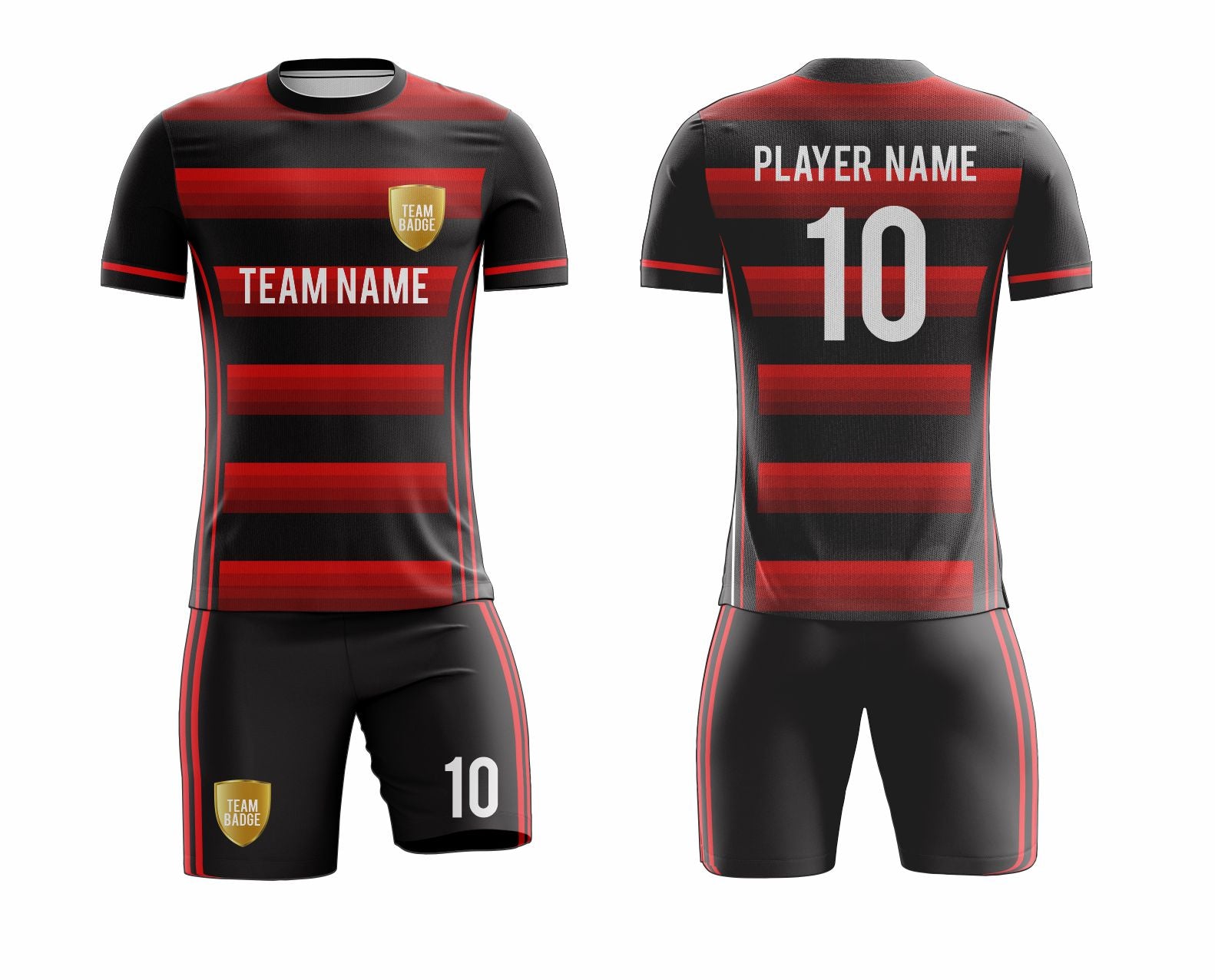 Custom Soccer Uniform 52 – High-Performance Team Jersey & Shorts - Team Concept Sports