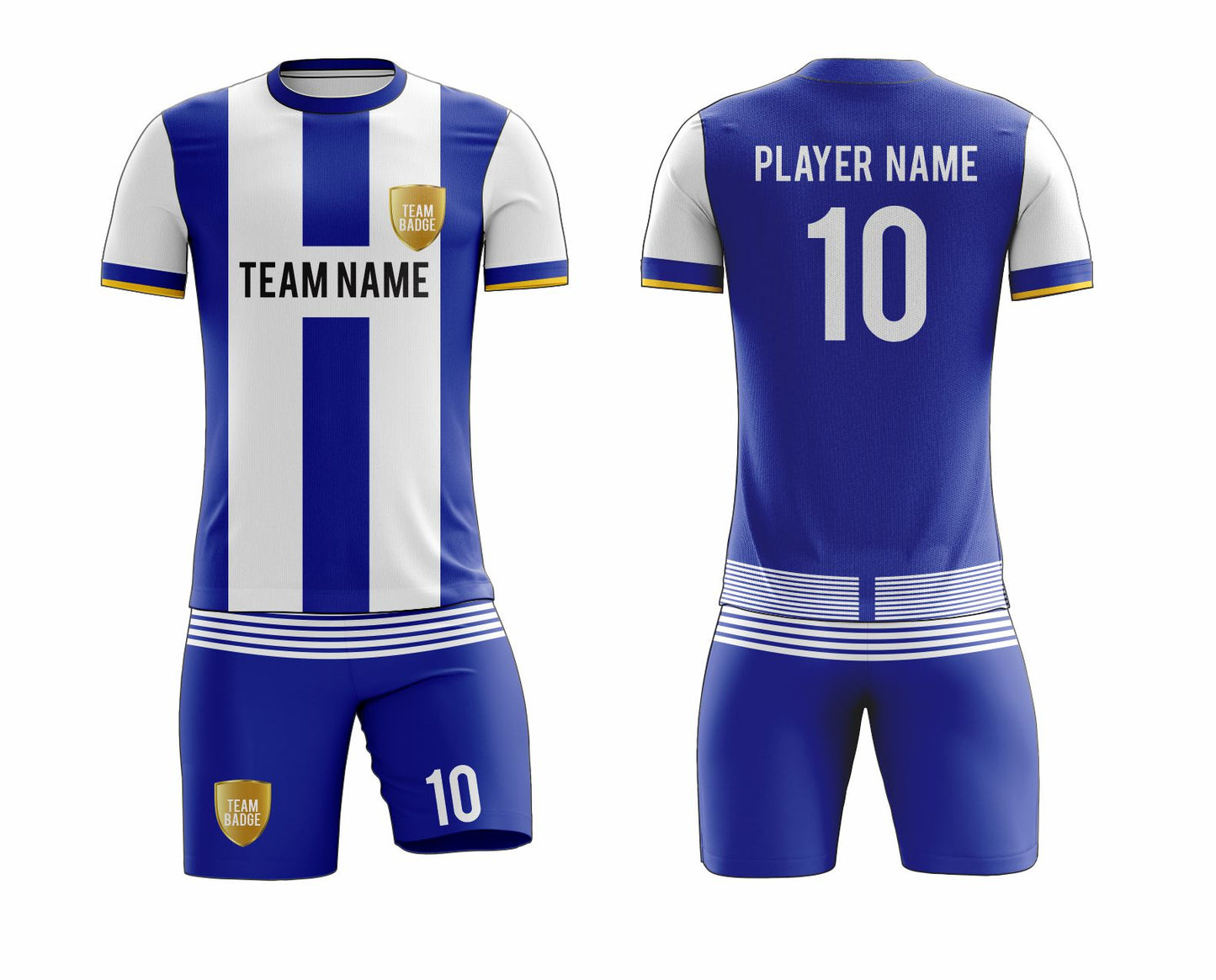 Custom Soccer Uniform 53 – High-Performance Team Jersey & Shorts - Team Concept Sports