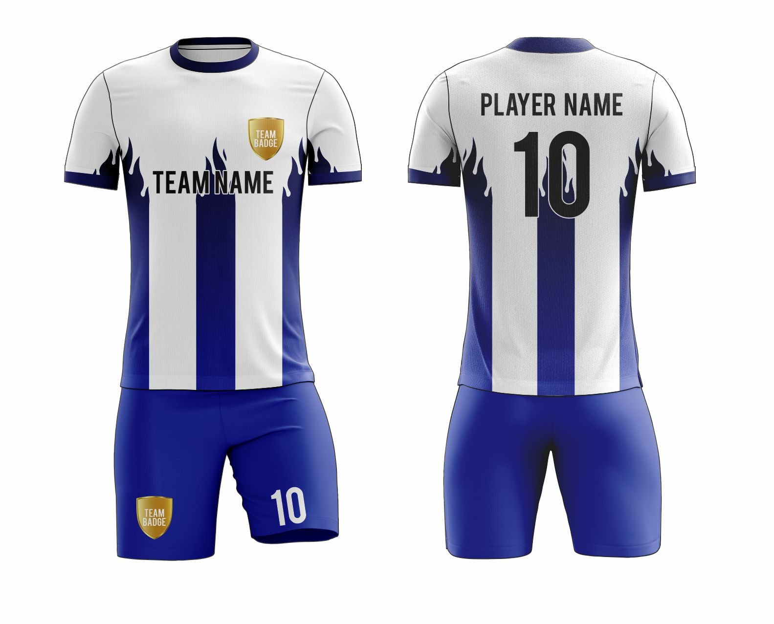 Custom Soccer Uniform 55 – High-Performance Team Jersey & Shorts - Team Concept Sports
