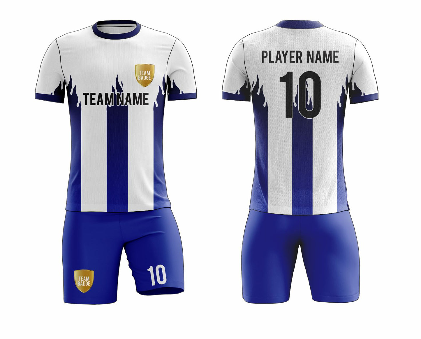 Custom Soccer Uniform 55 – High-Performance Team Jersey & Shorts - Team Concept Sports