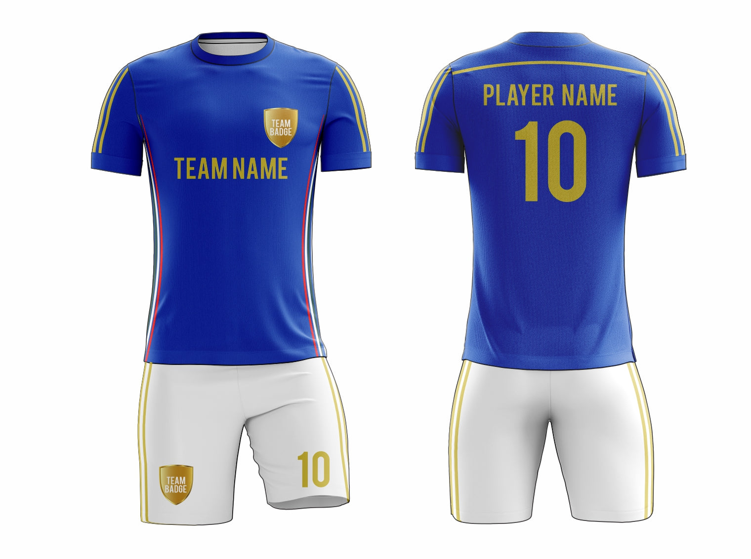 Custom Soccer Uniform 63 – High-Performance Team Jersey & Shorts - Team Concept Sports