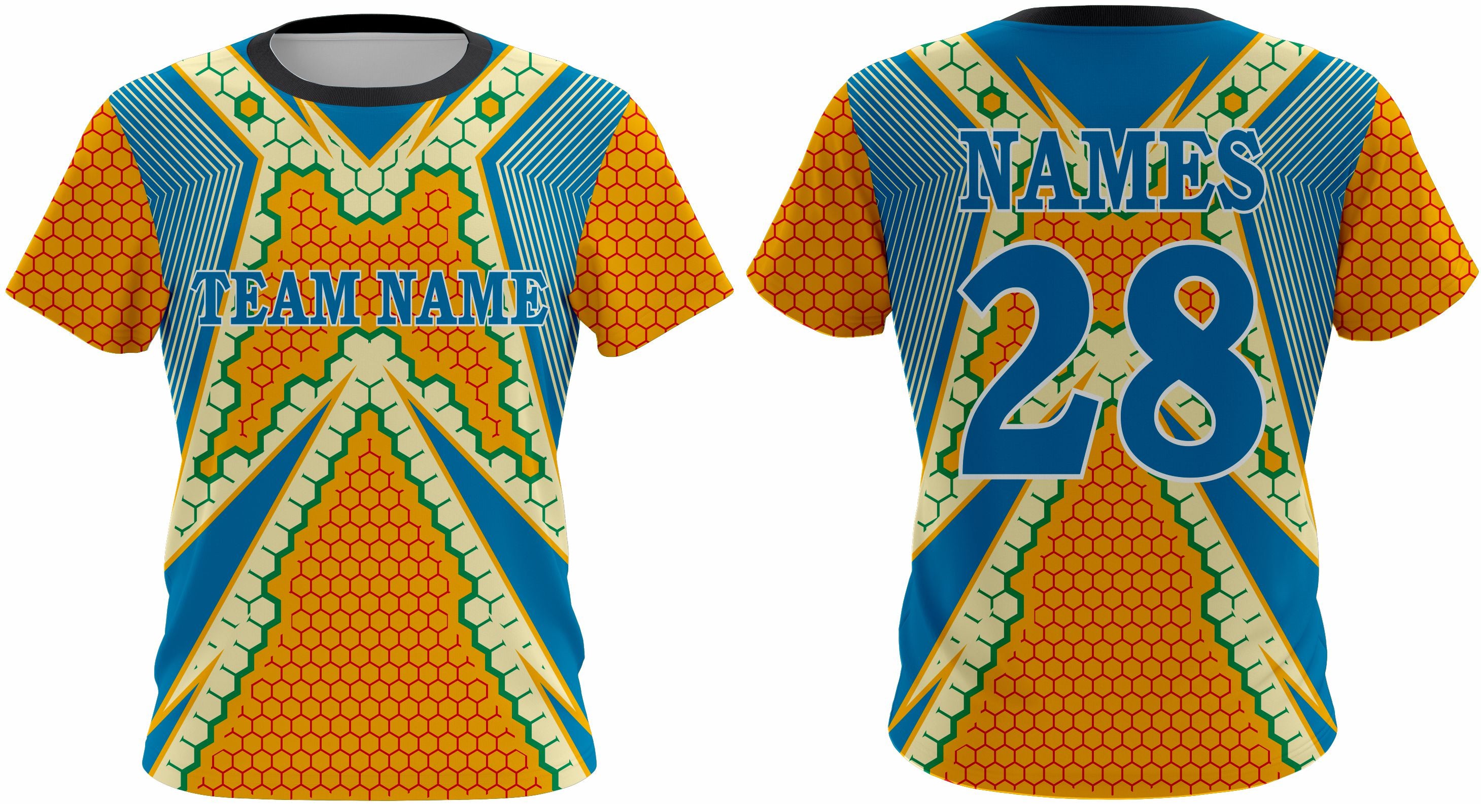 Custom Softball Jersey 128 – Breathable, Durable & Fully Customizable - Team Concept Sports