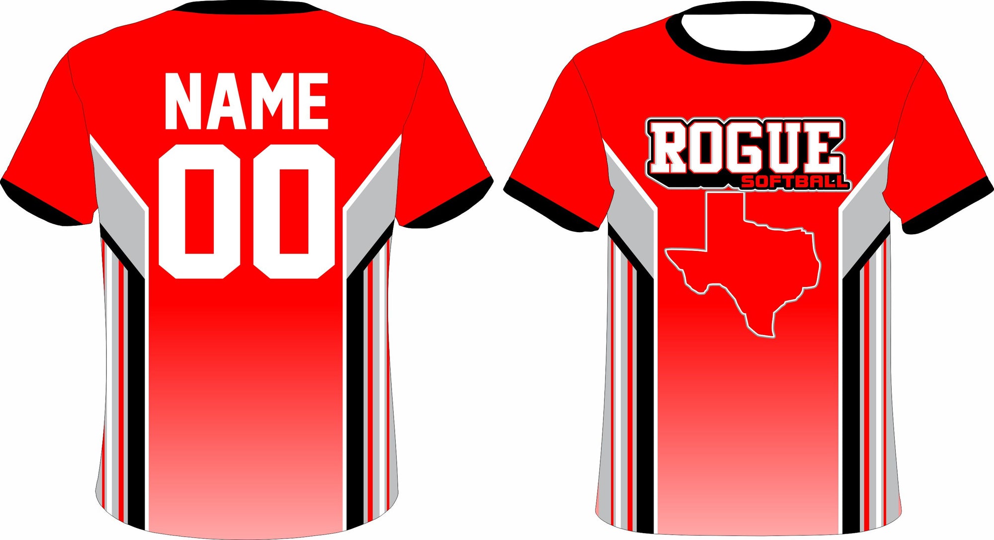 Custom Softball Jersey 163 – Breathable, Durable & Fully Customizable - Team Concept Sports
