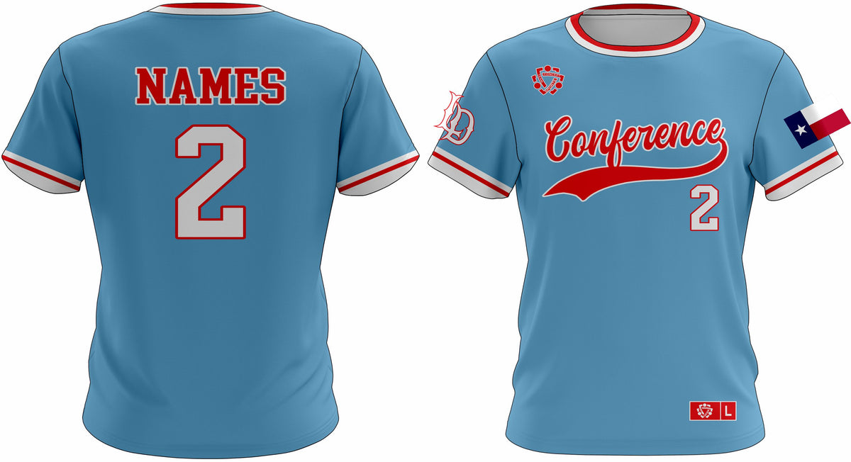 Custom Softball Jersey 166 – Breathable, Durable & Fully Customizable - Team Concept Sports