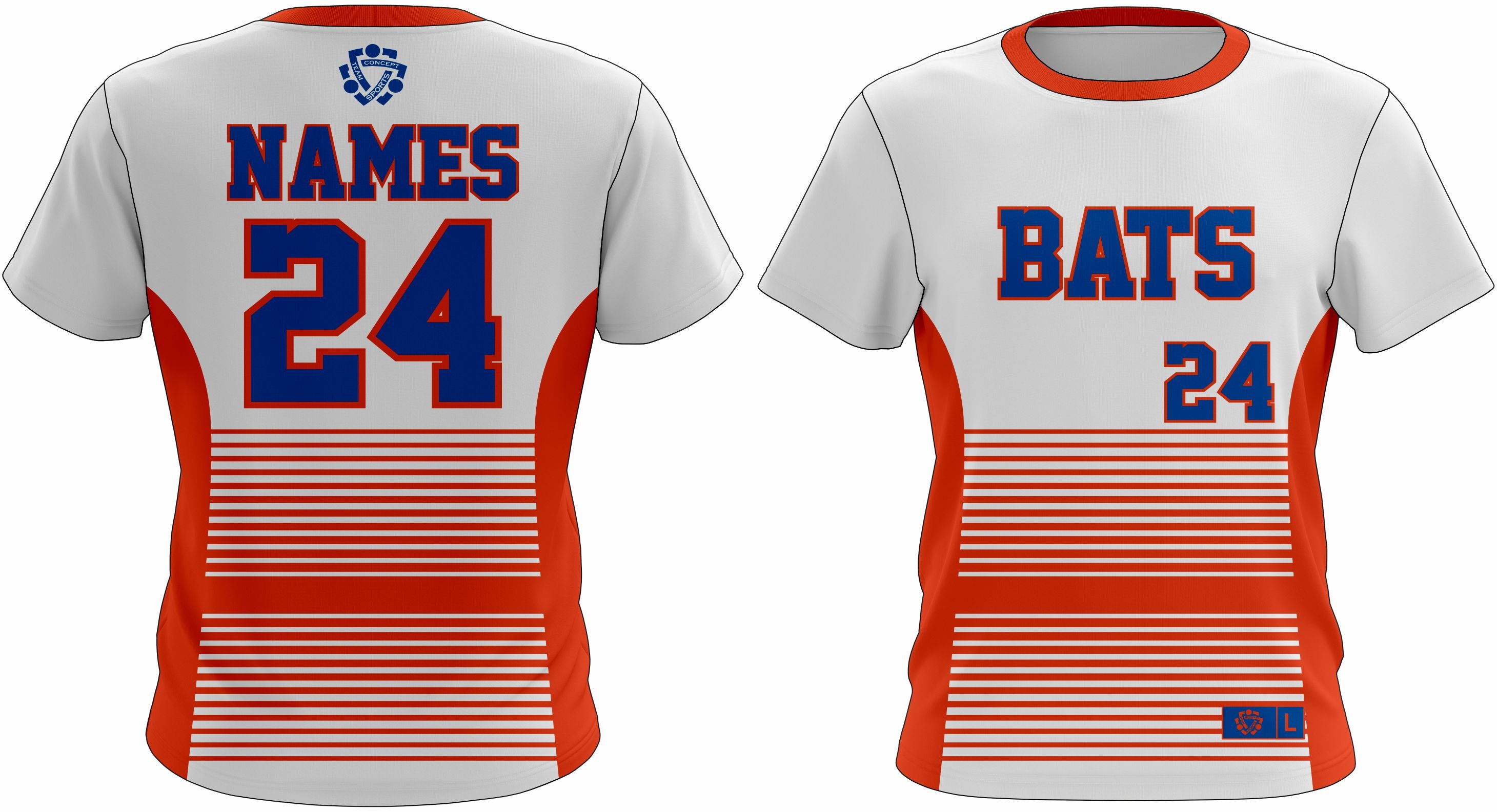 Custom Softball Jersey 170 – Breathable, Durable & Fully Customizable - Team Concept Sports