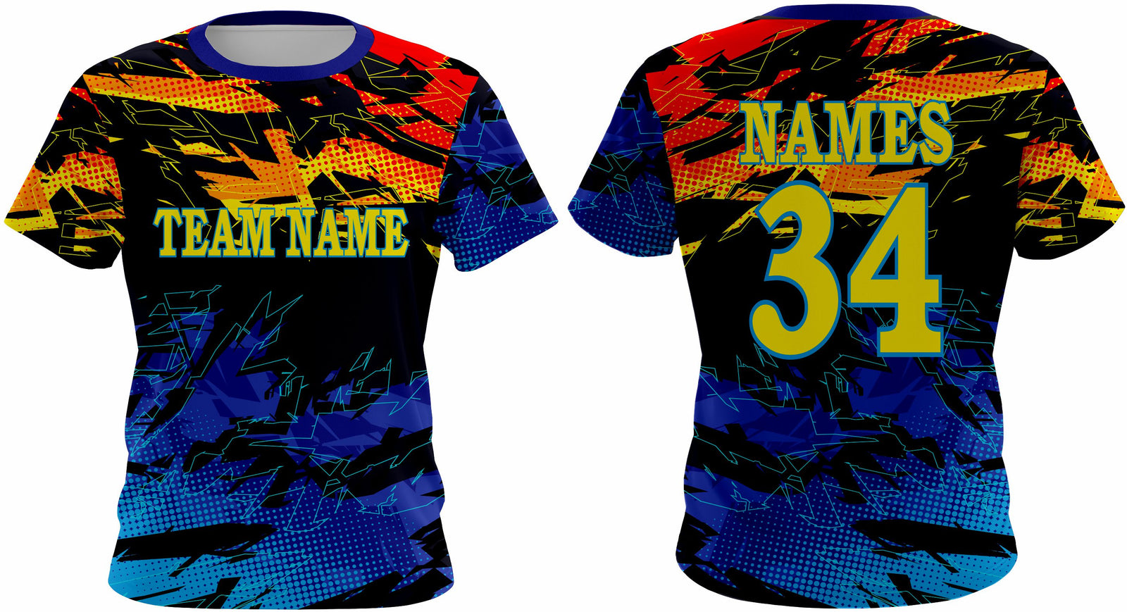 Custom Softball Jersey 28 – Breathable, Durable & Fully Customizable - Team Concept Sports
