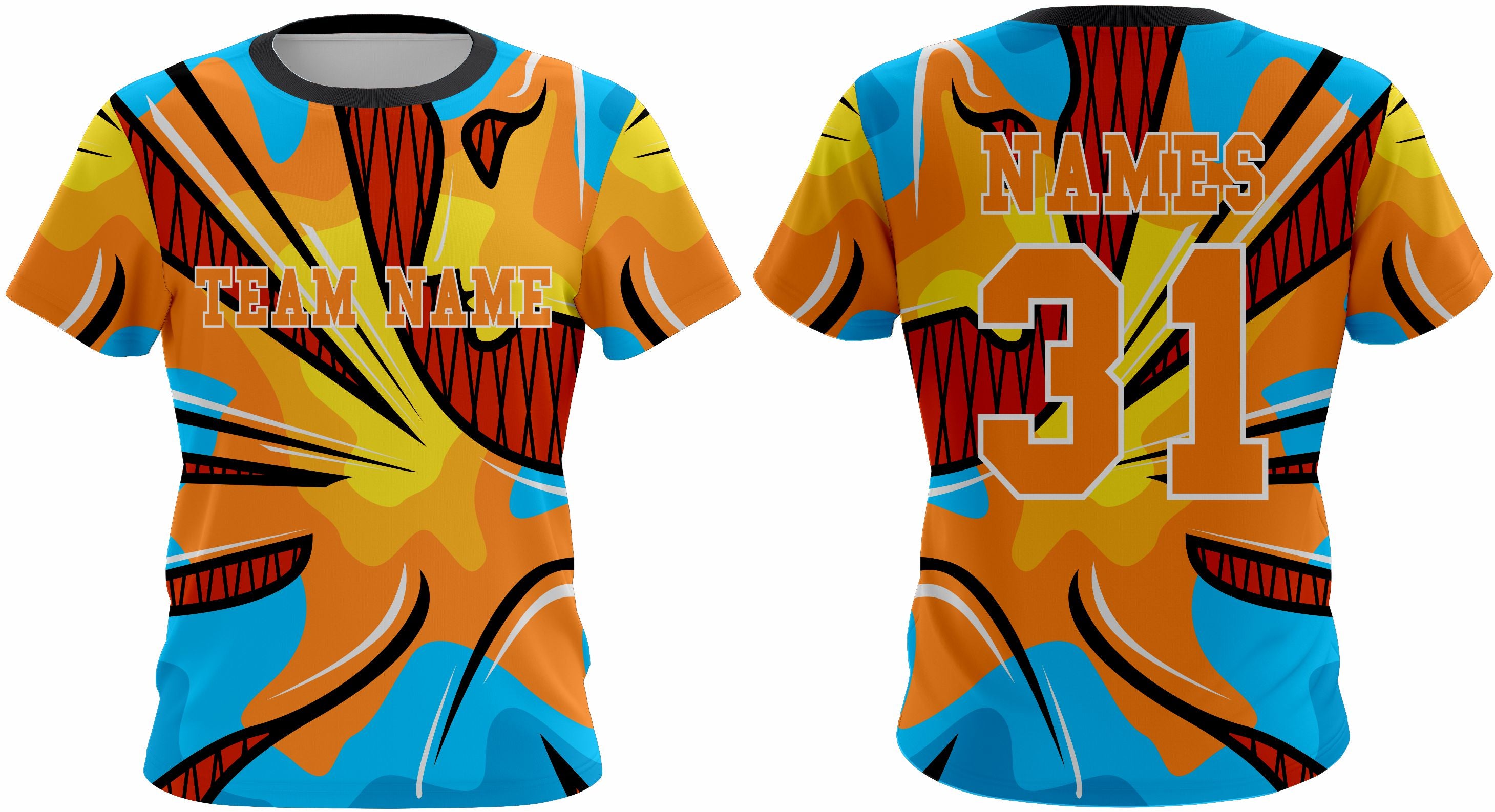Custom Softball Jersey 72 – Breathable, Durable & Fully Customizable - Team Concept Sports