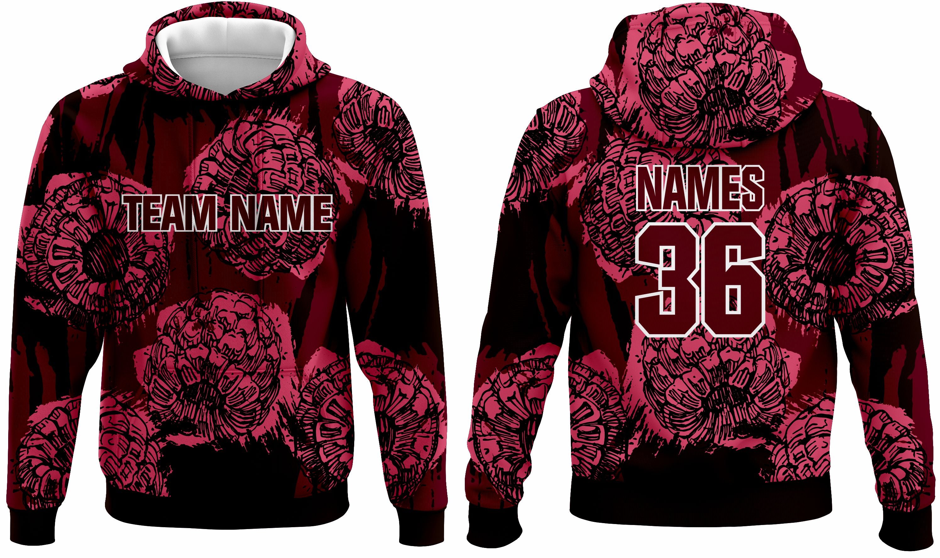 Custom Sports Hoodies 63 – Premium Athletic Team Hoodies - Team Concept Sports
