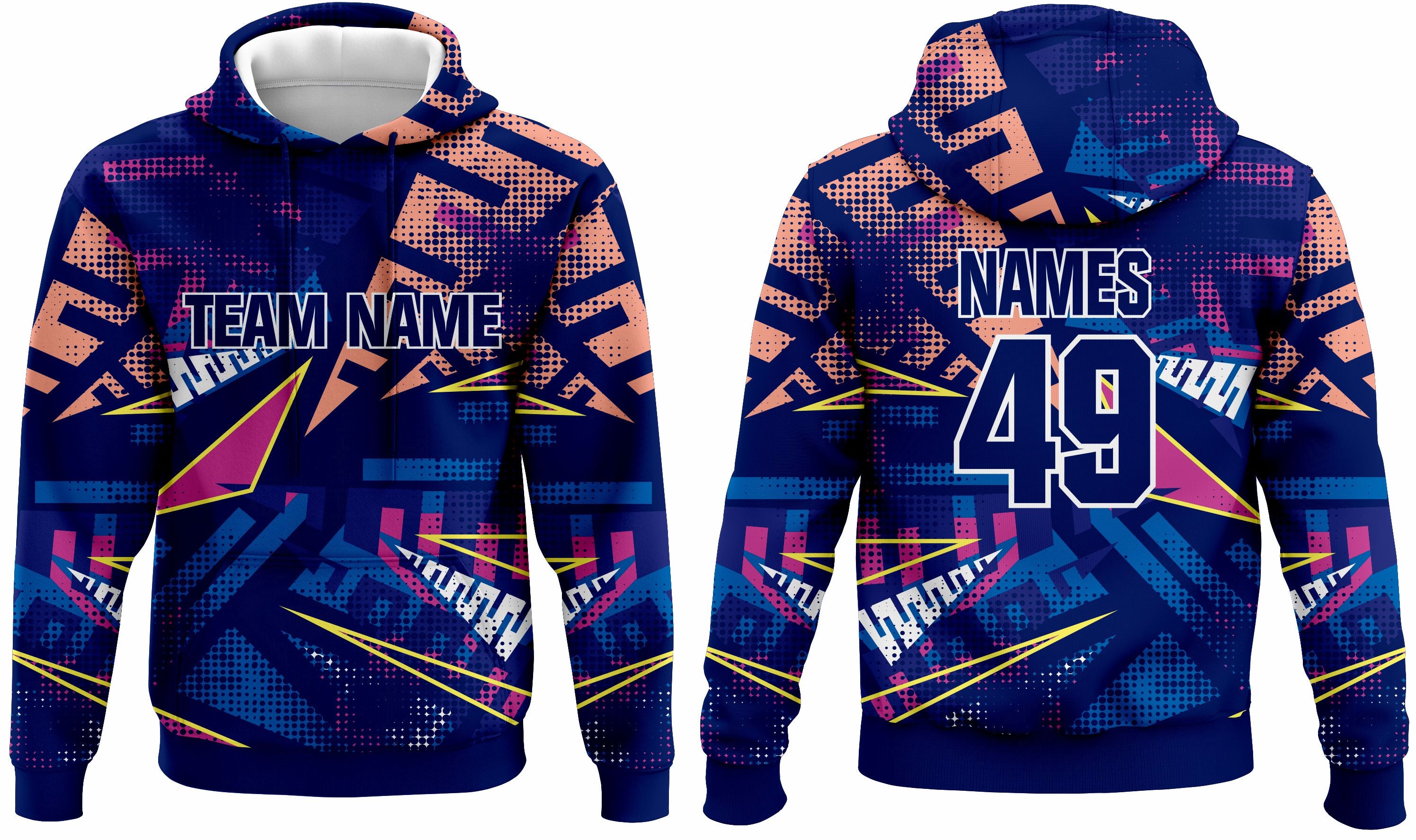 Custom Sports Hoodies 65 – Premium Athletic Team Hoodies - Team Concept Sports