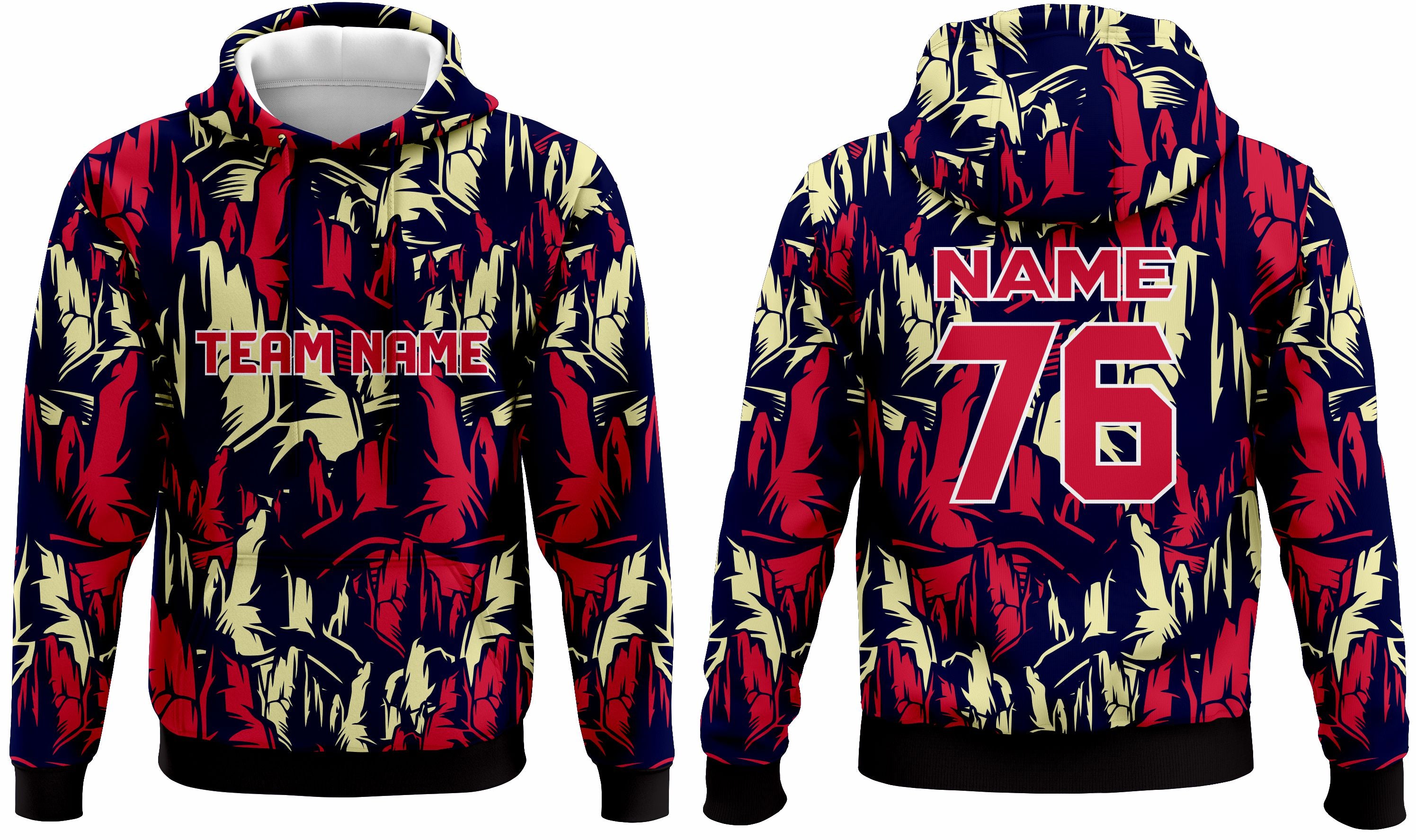 Custom Sports Hoodies 98 – Premium Athletic Team Hoodies - Team Concept Sports