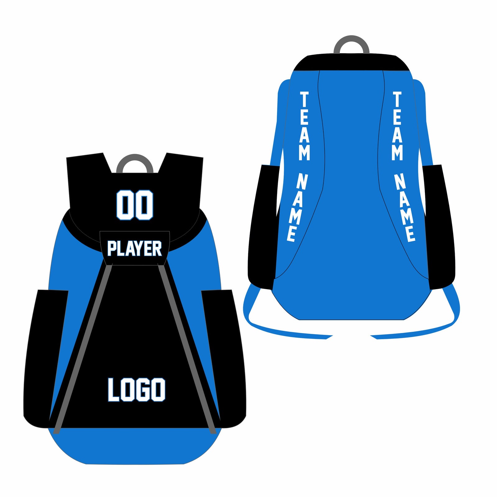 High-Performance Sports Bags 03 - Customizable Name & Number - Team Concept Sports
