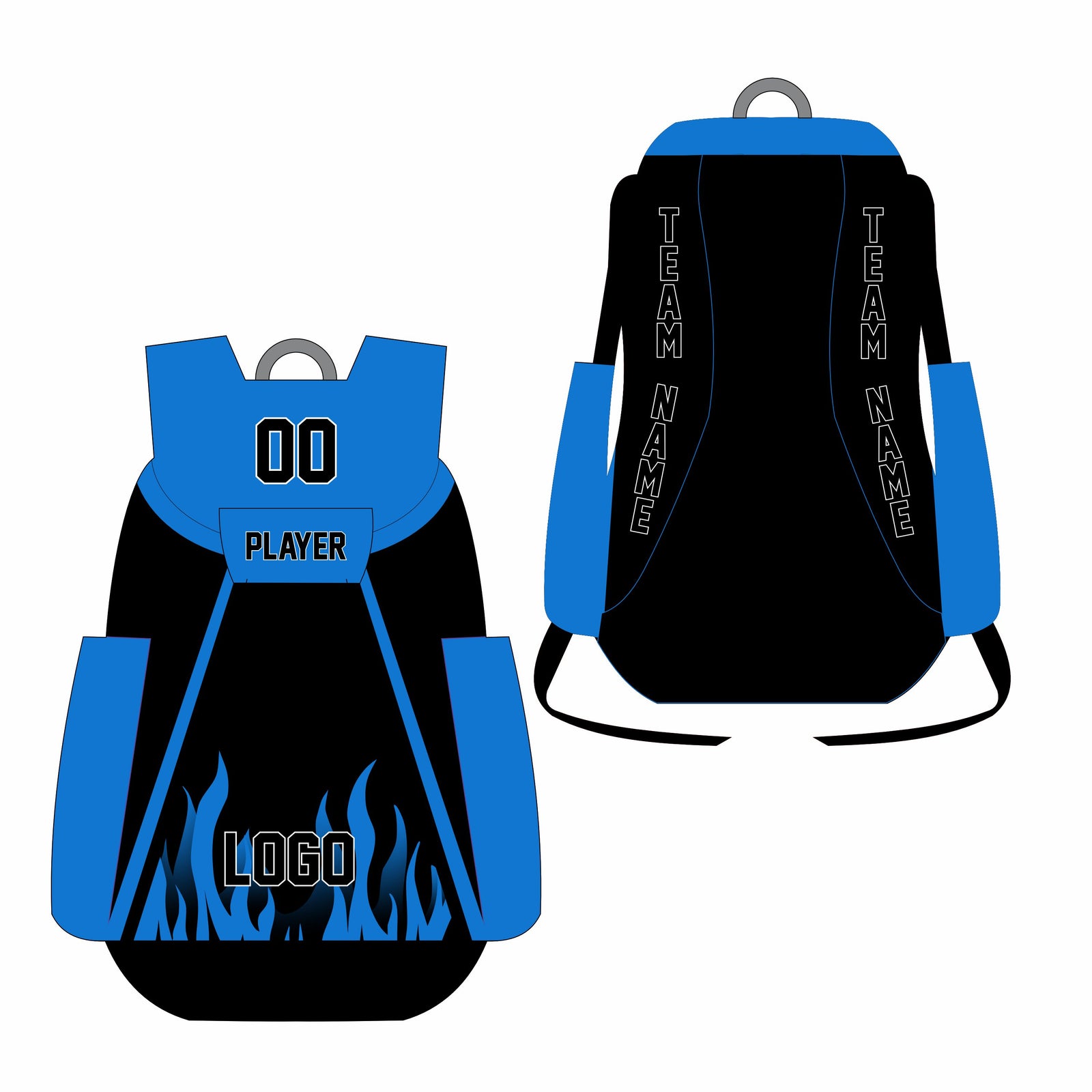 High-Performance Sports Bags 11 - Customizable Name & Number - Team Concept Sports