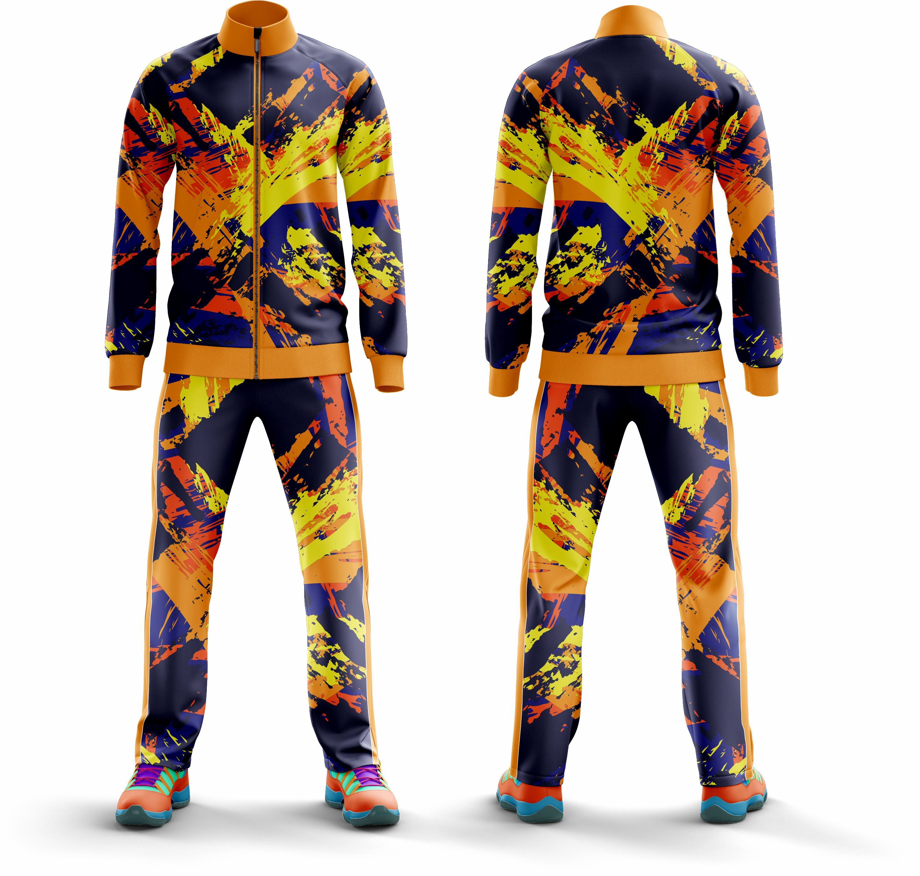 Premium Sports Track Suit 28 – Breathable, Stylish & Durable - Team Concept Sports