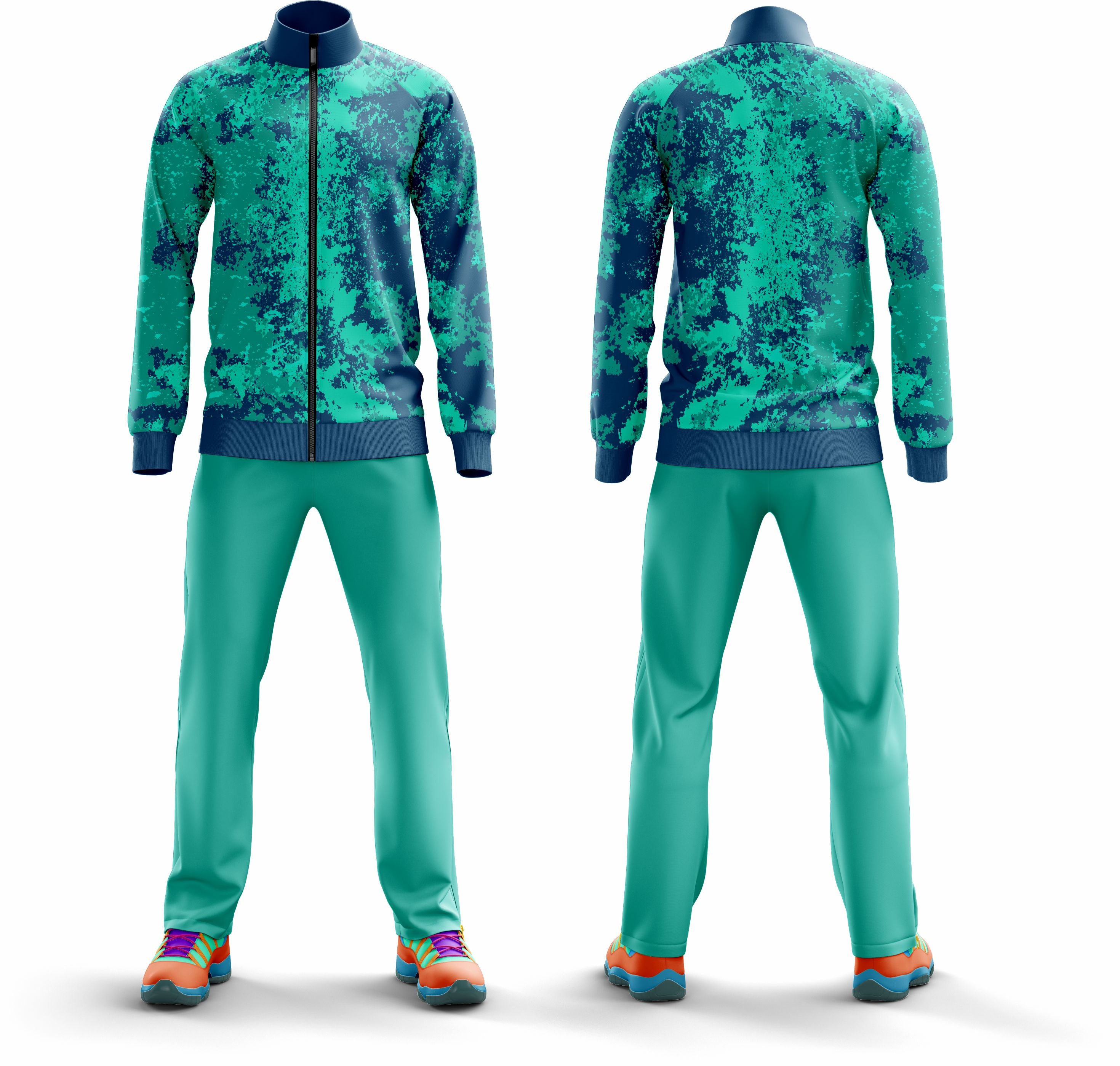 Premium Sports Track Suit 46 – Breathable, Stylish & Durable - Team Concept Sports