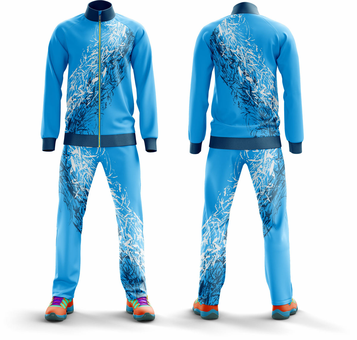 Premium Sports Track Suit 55 – Breathable, Stylish & Durable - Team Concept Sports